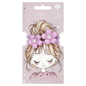 Набор резинок для волос ЦВЕТОЧКИ в наборе 2 шт 71844