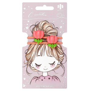 Набор резинок для волос ЦВЕТОЧКИ в наборе 2 шт 71845