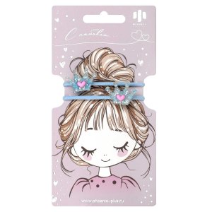 Набор резинок для волос КОРОНЫ в наборе 2 шт 71854
