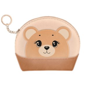Кошелек для банкнот и монет МИШКА 11х7,5х3,5 см 72345