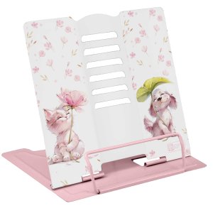 Подставка для книг и учебников АКВАРЕЛЬНЫЕ ЗВЕРУШКИ 18х18,4x15,5 см металл73004