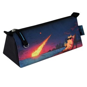 Пенал НЕВОЗМУТИМЫЙ КОТ на молнии 20х8,5х6,5 см 71987