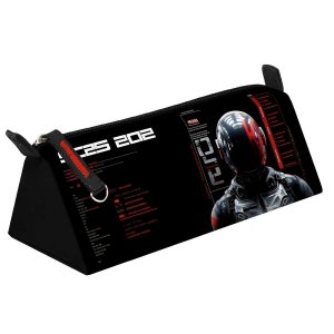 Пенал КИБОРГ 20х8,5х6,5 см на молнии 71990