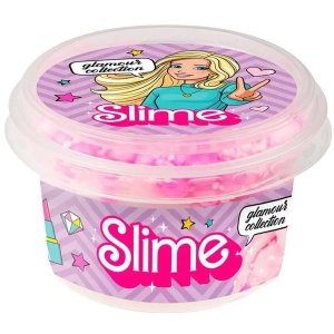 Slime Glamour collection crunch розовый SLM182