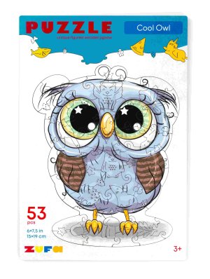 Деревянный пазл пано Милая Совушка S kids Z308