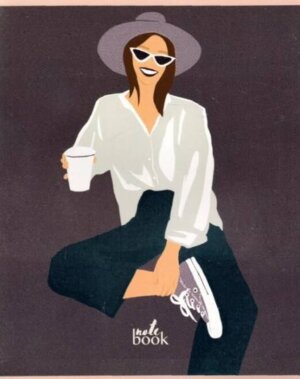 Тетрадь  48л Клетка S Модная Девчонка Премиум 028954