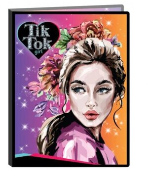 Папка 20 вкладыш Тик Ток GIRL F20-73846-TT