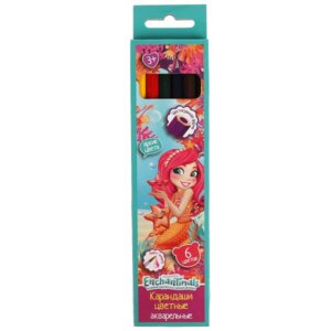 Карандаши  6цв акварельные Энчантималс 55410-ENCH