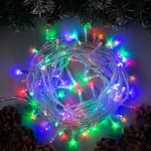 НИТЬ ECO IP20 10м Н.С. LED-100-220V 8реж МУЛЬТИ 3556779