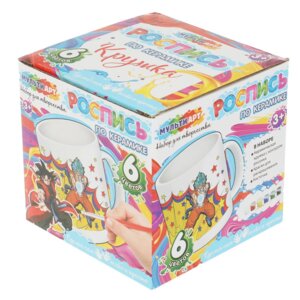 Кружка для росписи Легендарные приключения