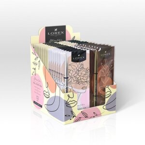 Ручка шар 0,7мм Синяя подарочная Slim Chic CONTOUR LOVE корп металл асс металл LXOPSC-CL1