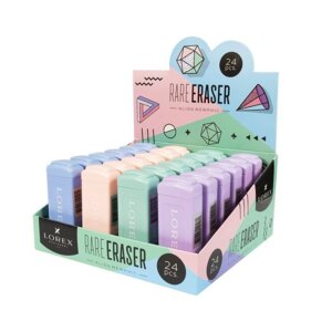 Ластик прямоуг RARE ALIGN MEMPHIC 60х23х12мм LXESRR-AM