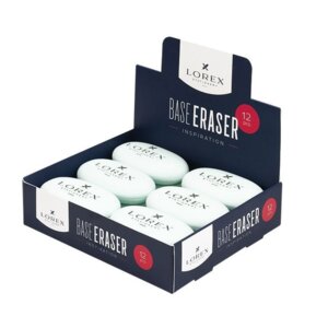 Ластик BASE INSPIRATION 62х36х15мм овальный LXESBSO-IS