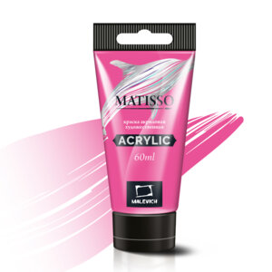 Акриловая краска 60мл Matisso фиолетовая флуоресцентная 617152