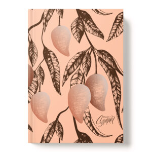 Записная книжка  80л Линия А5 Манго лам 13465