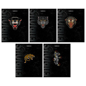 Тетрадь  48л Клетка Дикие кошки 14068/5