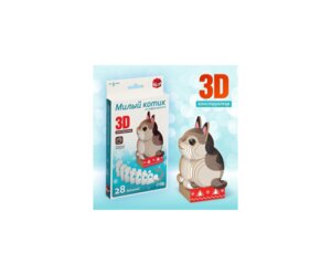 Конструктор 3D Милый котик 28 деталей 7867860