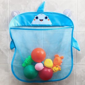 Сетка для хранения игрушек на присосках Акула 5532498