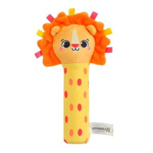 Игрушка пищалка Львенок с погремушкой 10423575