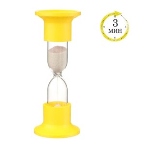 Часы песочные настольные на 3 минуты микс 1546053