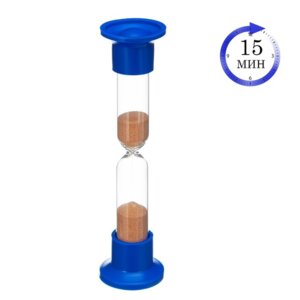 Часы песочные настольные на 15 минут микс 1546056