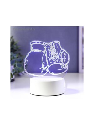 Светильник Боксерские перчатки LED RGB от сети 5074793
