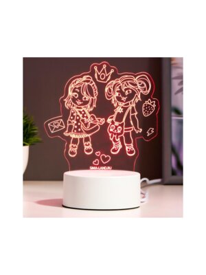Светильник Подружки LED RGB от сети 6903922