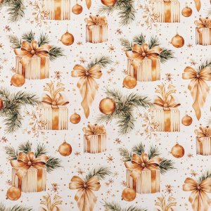 Бумага упаковочная глянц Главный подарок 80 г/м2  70х100см 10549251