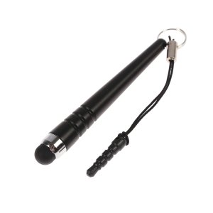 Стилус Капля для планшета и телефона 6 см Тепловой с креплением Черный 3916264