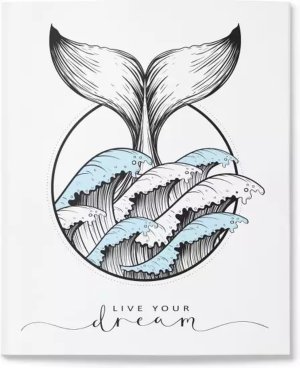 Блокнот позитивного настроения WHALE JOURNAL