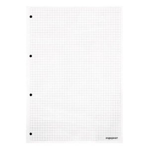 Сменный блок 100л А4 серая клетка OPA4GR-100