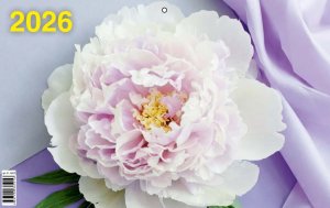 Кал 2026 Кварт 3-х блоч настен Пион 310*690 01-26029 