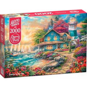 Паззл 2000 Cherry Домик у моря 50002