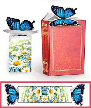 Закладка Бабочка E-372