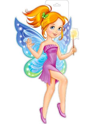 Плакат фигурный Фея P34-25