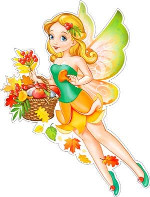 Плакат фигурный Фея P33-114