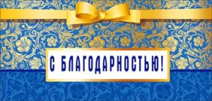 Конверт С Благодарностью 90-74-C