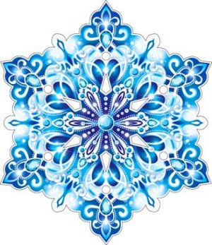 Украшение Снежинка A2-04