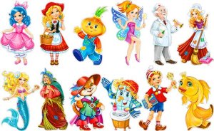 Оформительский набор Сказка 12 шт HP33(12)-01