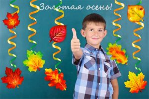 Набор спиралей Осенние листья 13 элементов 03-04