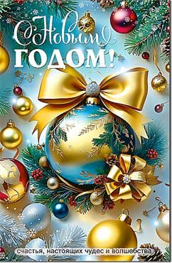 Открытка С Новым Годом 23-979