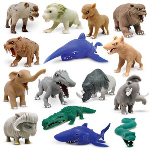 Фигурки тянучки животные ДОИСТОРИЧЕСКИЕ ХИЩНИКИ в асс